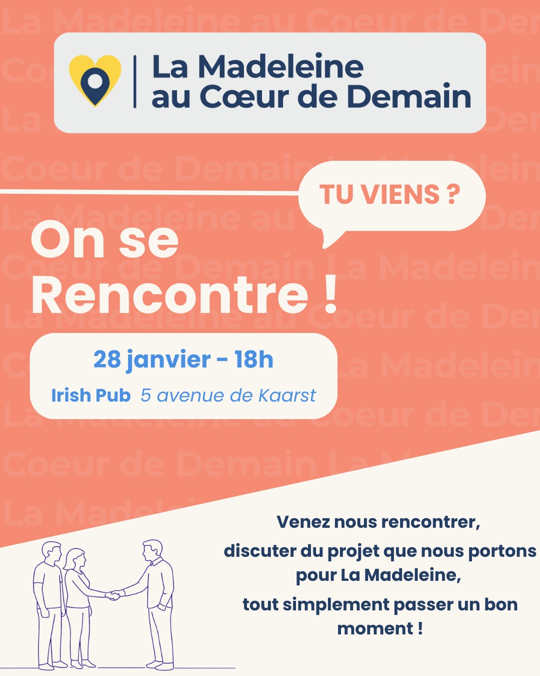 On se rencontre dans vos quartiers !