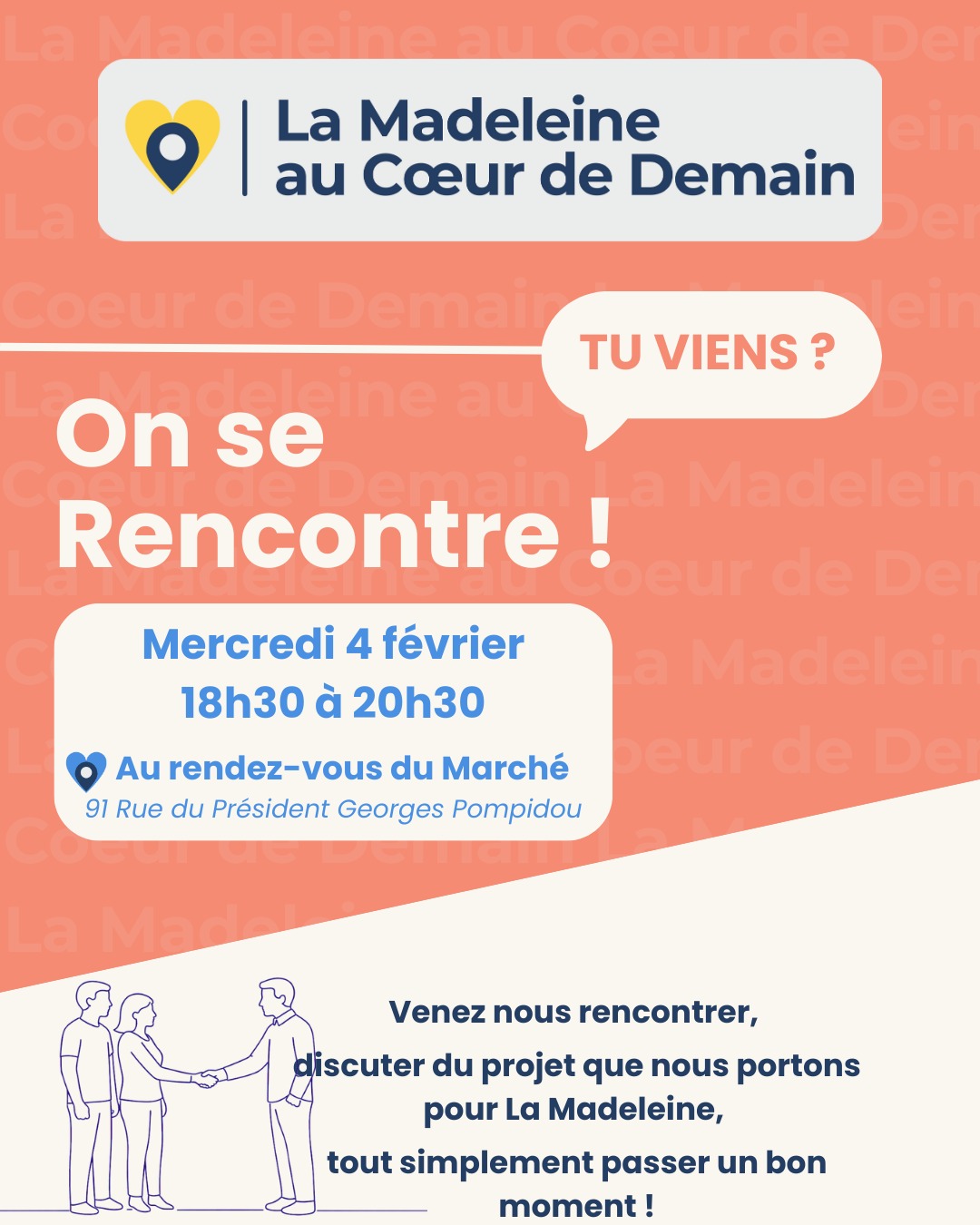 On se rencontre dans vos quartiers !